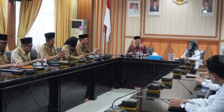 Pemeriksaan Kinerja Pembangunan Infrastruktur Jalan oleh BPK RI Bengkulu, Sekda Hamka Minta OPD Siapkan Fasilitasi LO