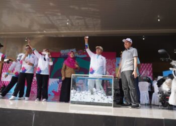 HUT ke-55 Provinsi Bengkulu dan HUT RBTV, Jalan Santai Dapat Hadiah