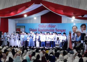 Majelis Dzikir Nurul Wathon Deklarasi Dukung Prabowo-Gibran