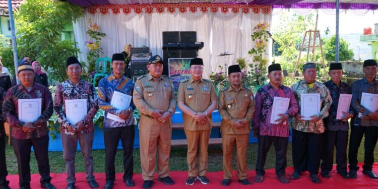 9 Desa Terima Nomor Register Persiapan Pemekaran, Gubernur Rohidin: Lengkapi Struktur Kelembagaan