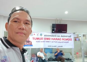 Berterima Kasih ke SMSI Sumut Telah Donorkan Darah, PMI Medan: Selamat HUT ke-7 SMSI
