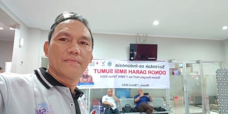 Berterima Kasih ke SMSI Sumut Telah Donorkan Darah, PMI Medan: Selamat HUT ke-7 SMSI