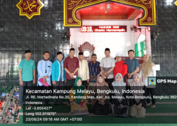 KUA Kampung Melayu Laksanakan Penilaian Masjid Percontohan Tingkat Nasional