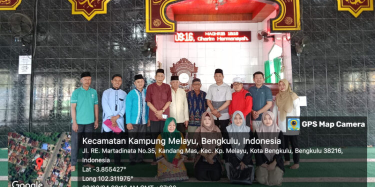 KUA Kampung Melayu Laksanakan Penilaian Masjid Percontohan Tingkat Nasional