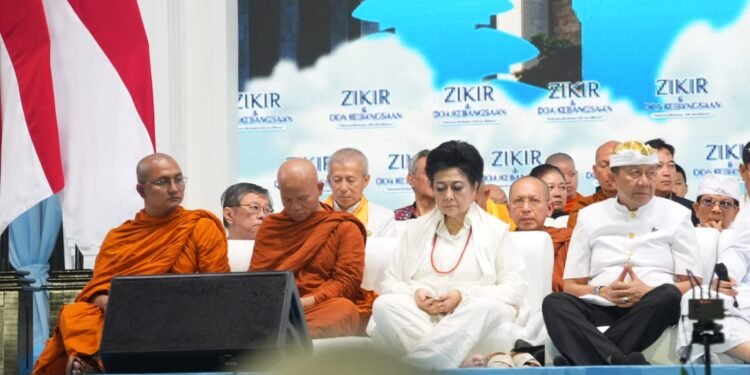 Zikir Kebangsaan di Monas, Menag Tekankan Pentingnya Kerukunan untuk Indonesia