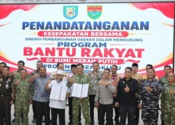 Kapolda Bengkulu Tegaskan Dukungan Sinergi TNI-Polri dan Pemda untuk Program Bantu Rakyat