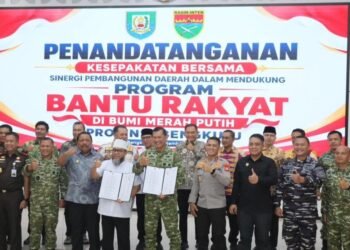 Kapolda Bengkulu Tegaskan Komitmen Sinergi TNI-Polri dan Pemda Dukung Program Bantu Rakyat
