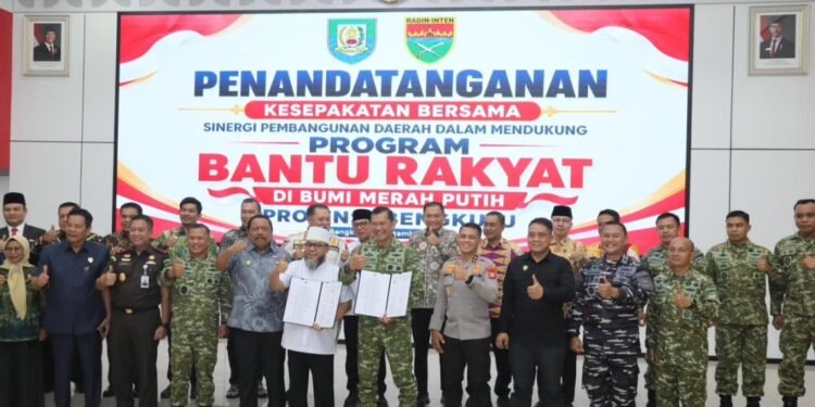 Kapolda Bengkulu Tegaskan Komitmen Sinergi TNI-Polri dan Pemda Dukung Program Bantu Rakyat
